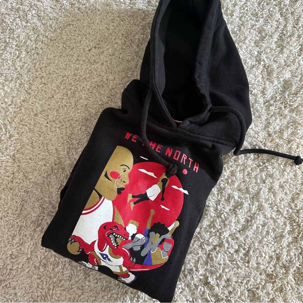 Mitchell&Ness vintage raptors hoodie